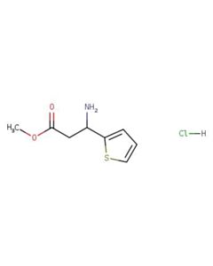 Astatech METHYL 3-AMINO-3-(THIOPHEN-2-YL)PROPANOATE HCl; 1G; Purity 95%; MDL-MFCD09834092